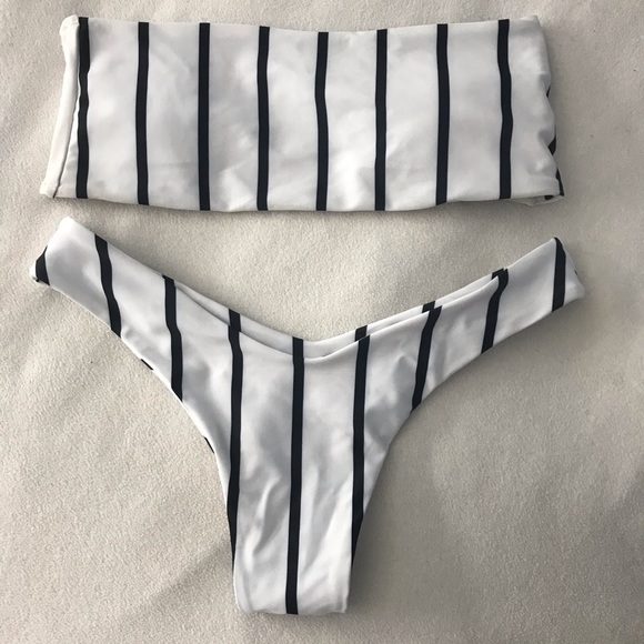 Zaful Other - Striped Bikini